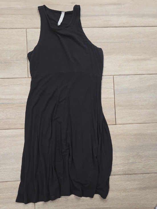 Athleta Dresses & Skirts - Athleta Black Sleeveless Midi Tank Dress